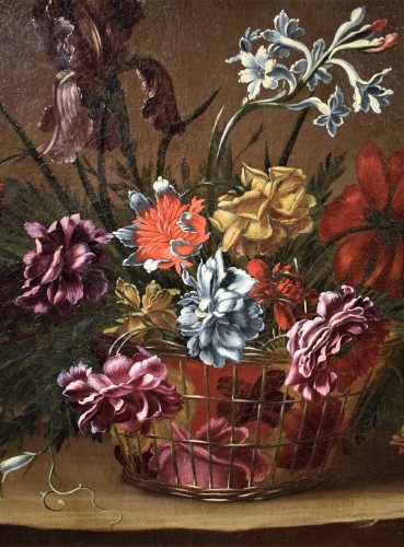 Nature morte de fleurs - Maître des Fleurs Guardeschi, attribué - Louis XV